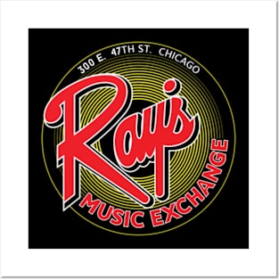 Ray’s Music Exchange Red Variant Posters and Art